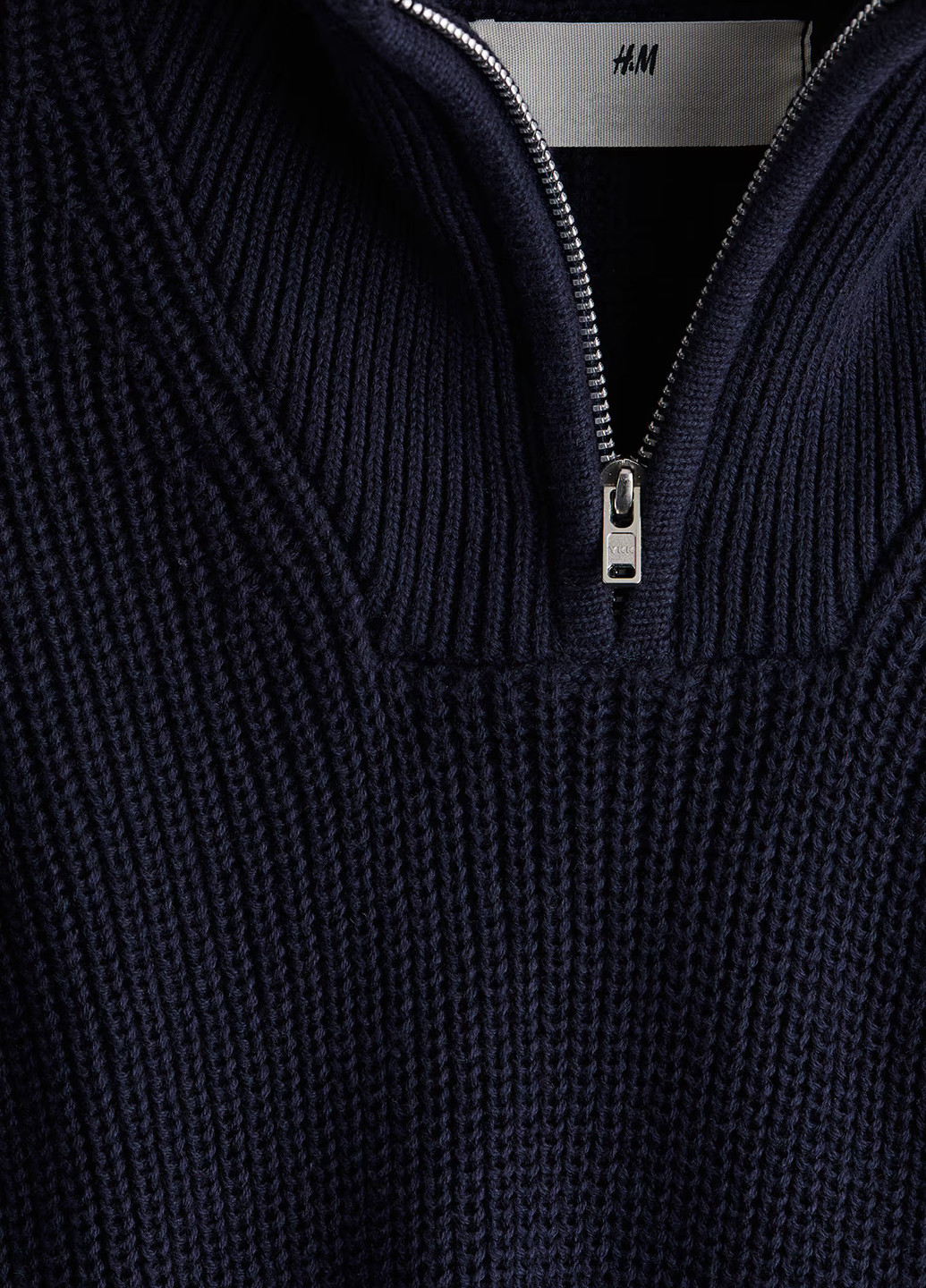 Темно-синий демисезонный свитер H&M