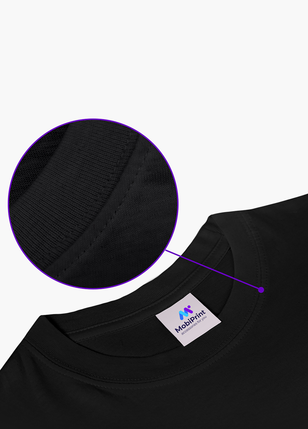 Чорна демісезонна футболка дитяча бтс (bts) (9224-1067) MobiPrint