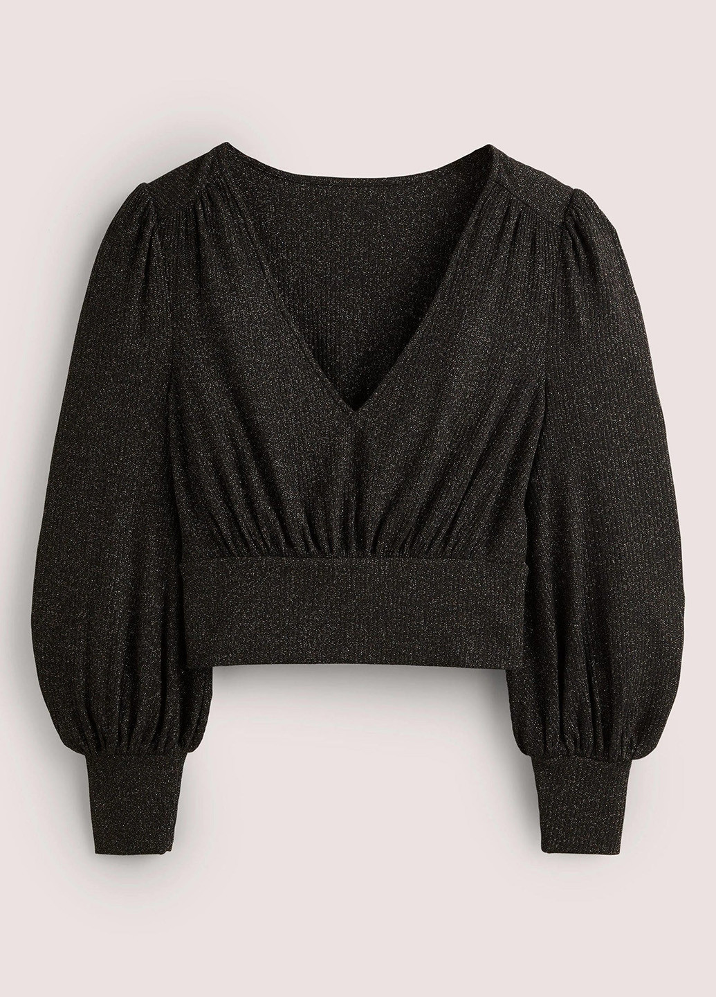 Тёмно-серая блуза Boden