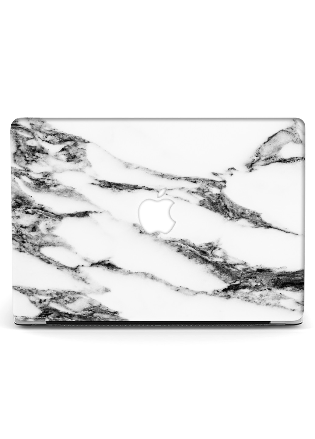 Чохол пластиковий для Apple MacBook Air 11 A1465/A1370 Чорно-білий мармур (Black and white marble) (6349-2325) MobiPrint (218987881)