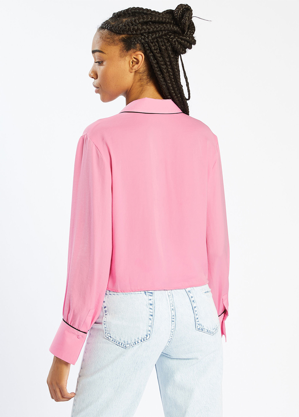 Розовая демисезонная блуза Pimkie