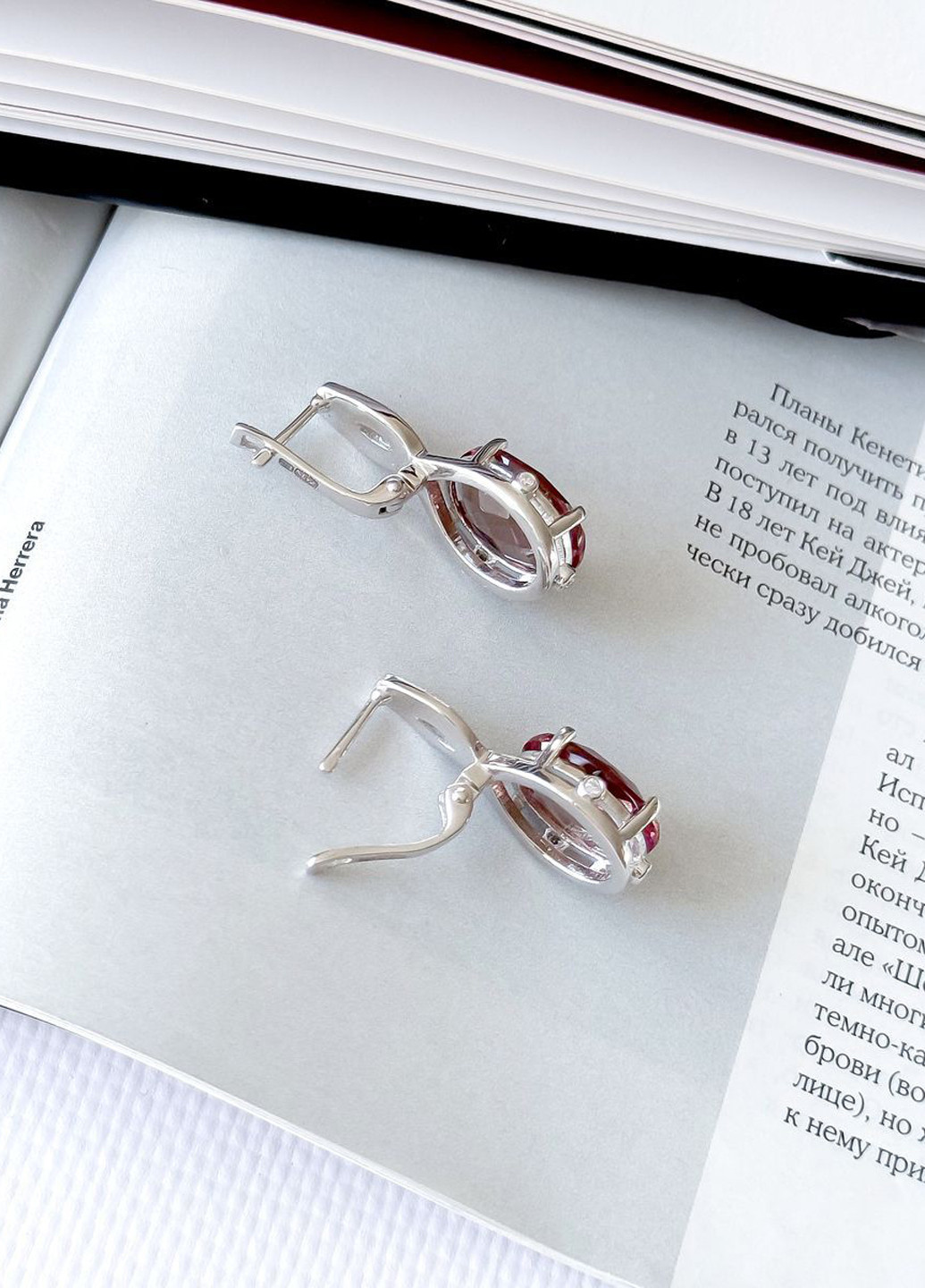 Сережки Silver Flame (301047997)