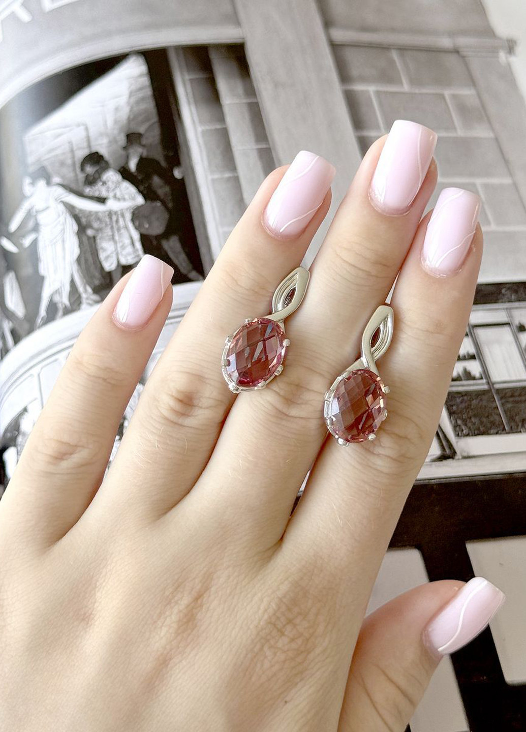 Сережки Silver Flame (301047997)