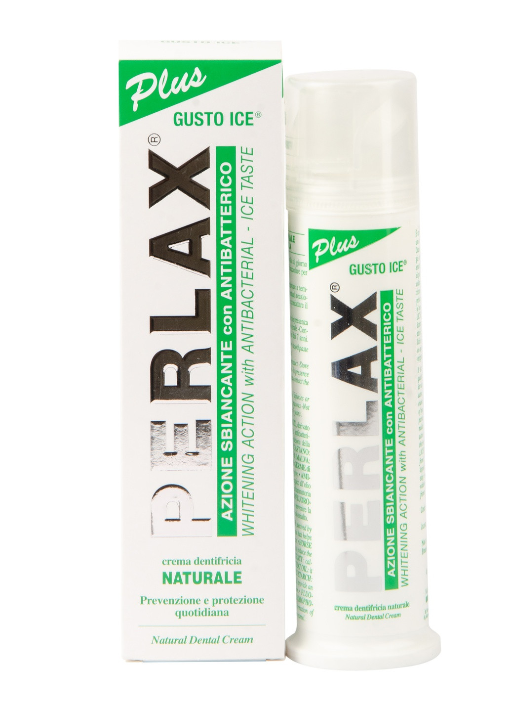 Зубна паста з відбілюючим ефектом ICE GEL 100 мл Perlax (225544531)