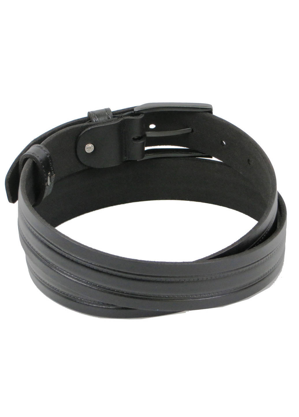 Чоловічий шкіряний ремінь 116-136х3,3 см Skipper (252413327)