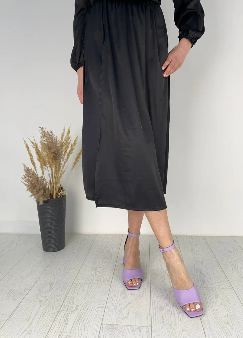 Лиловые босоножки shoesband Brand без застежки