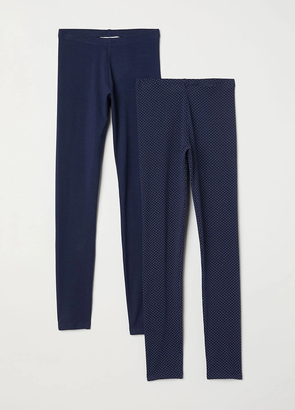 Синие демисезонные леггинсы (2 шт.) H&M