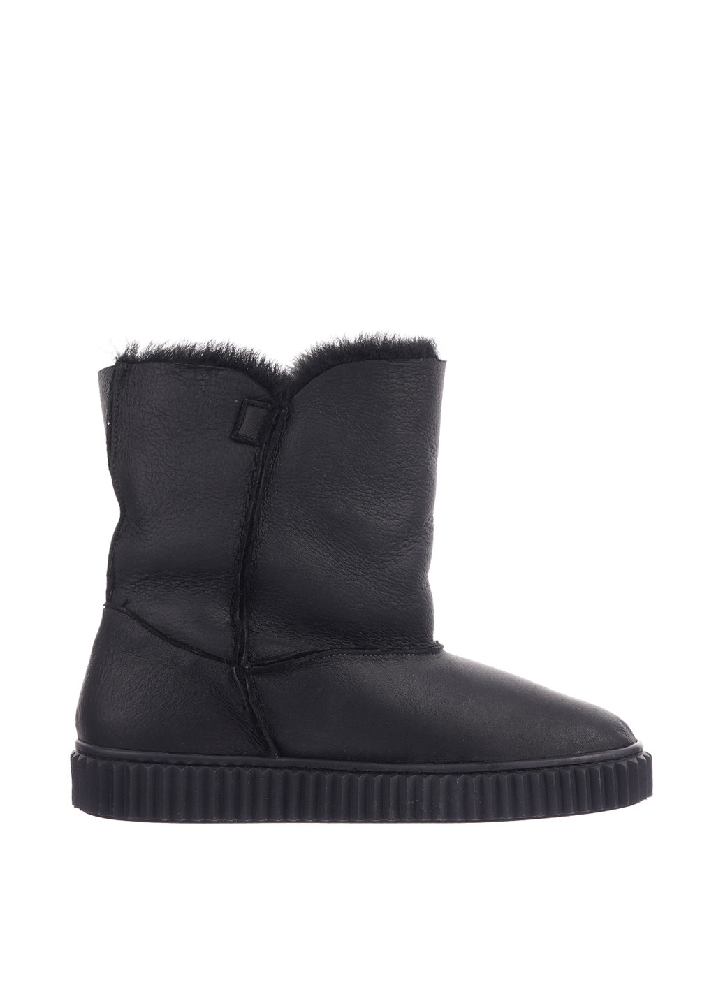 Черные зимние полусапоги Naturino