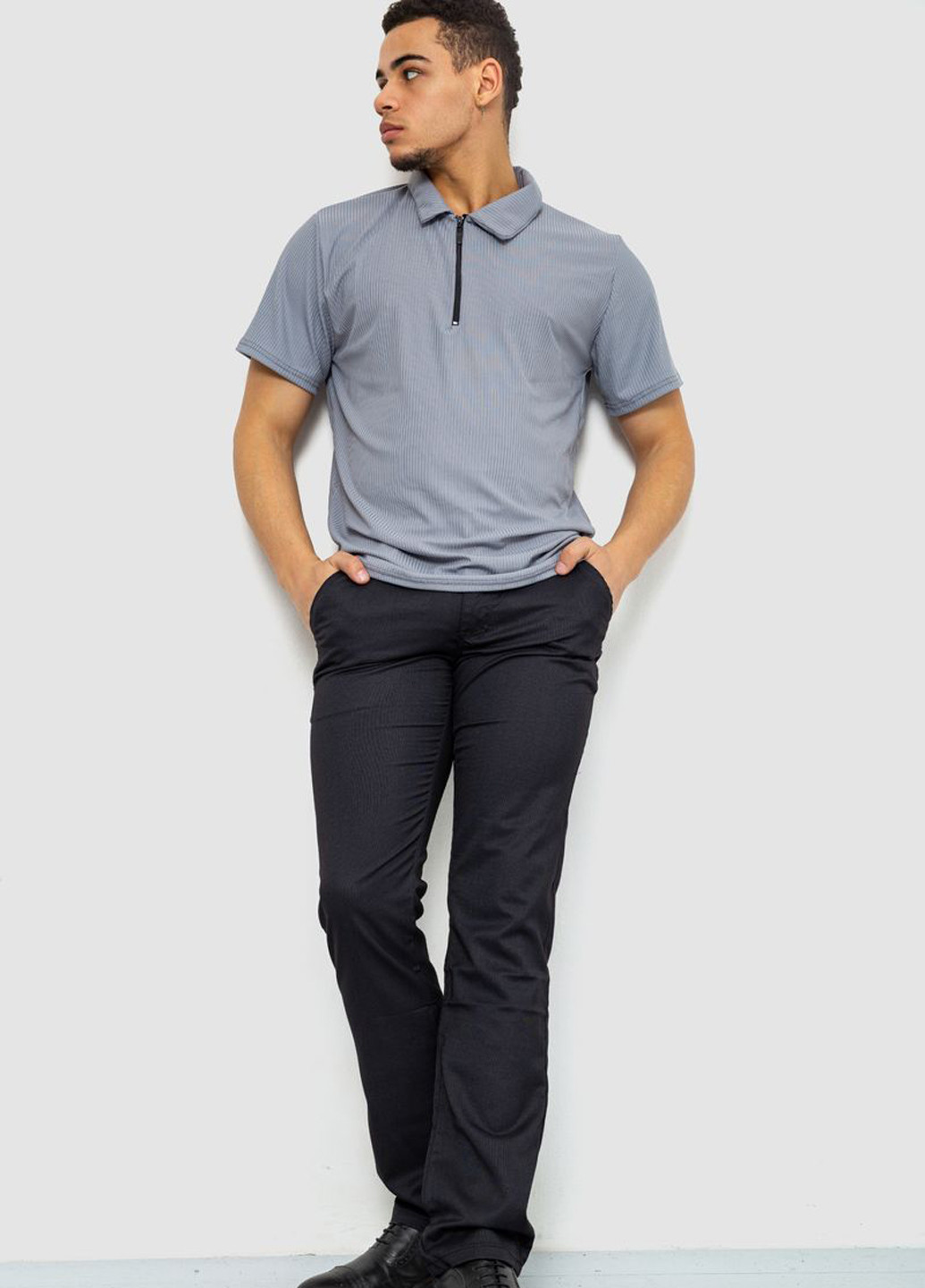 Черные кэжуал демисезонные зауженные брюки Ager