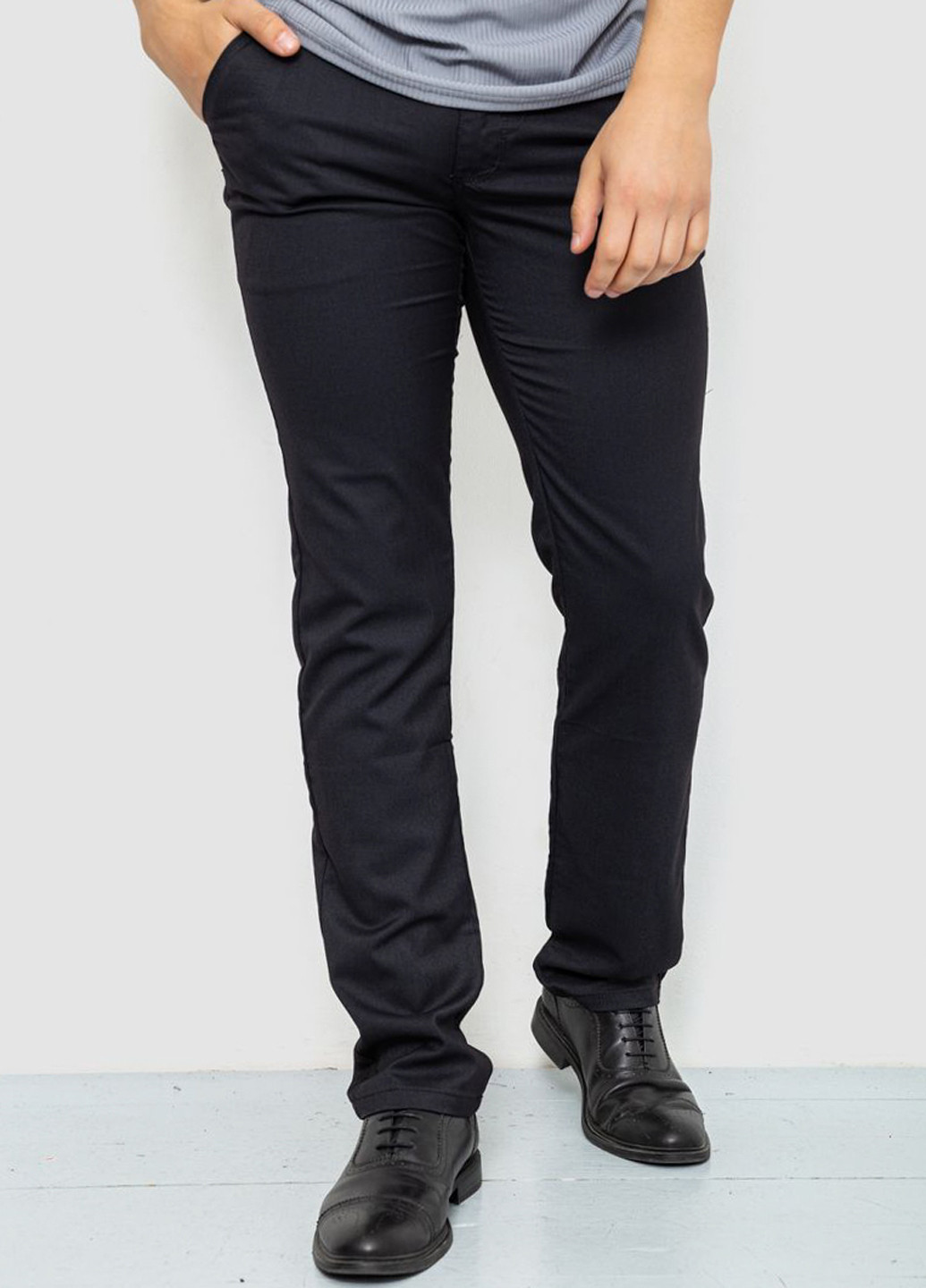 Черные кэжуал демисезонные зауженные брюки Ager