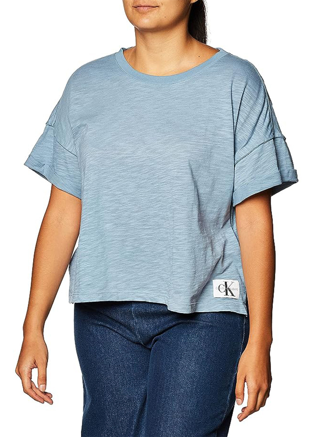 Блакитна літня футболка Calvin Klein