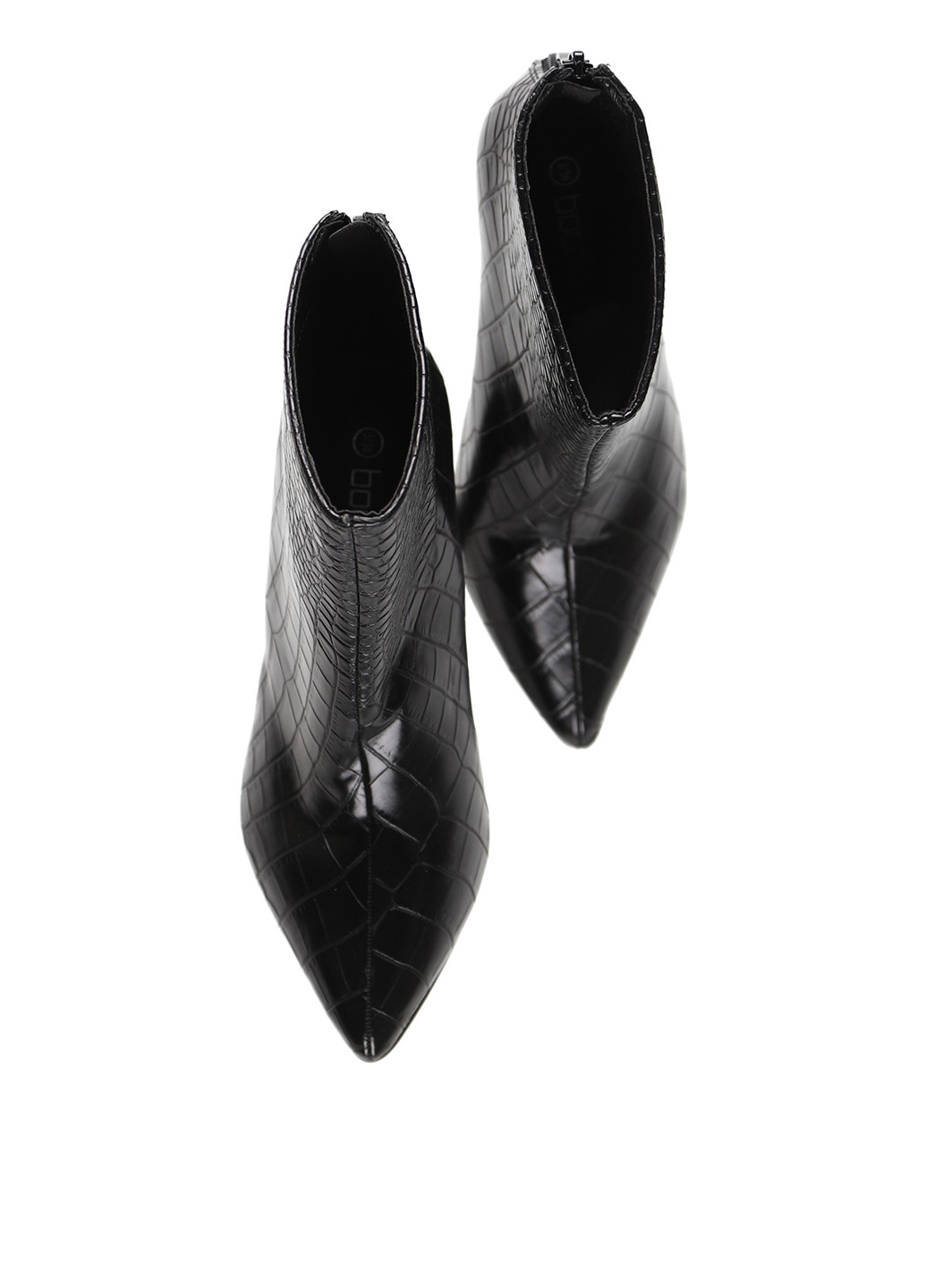 Осенние ботинки Boohoo с тиснением из искусственной кожи