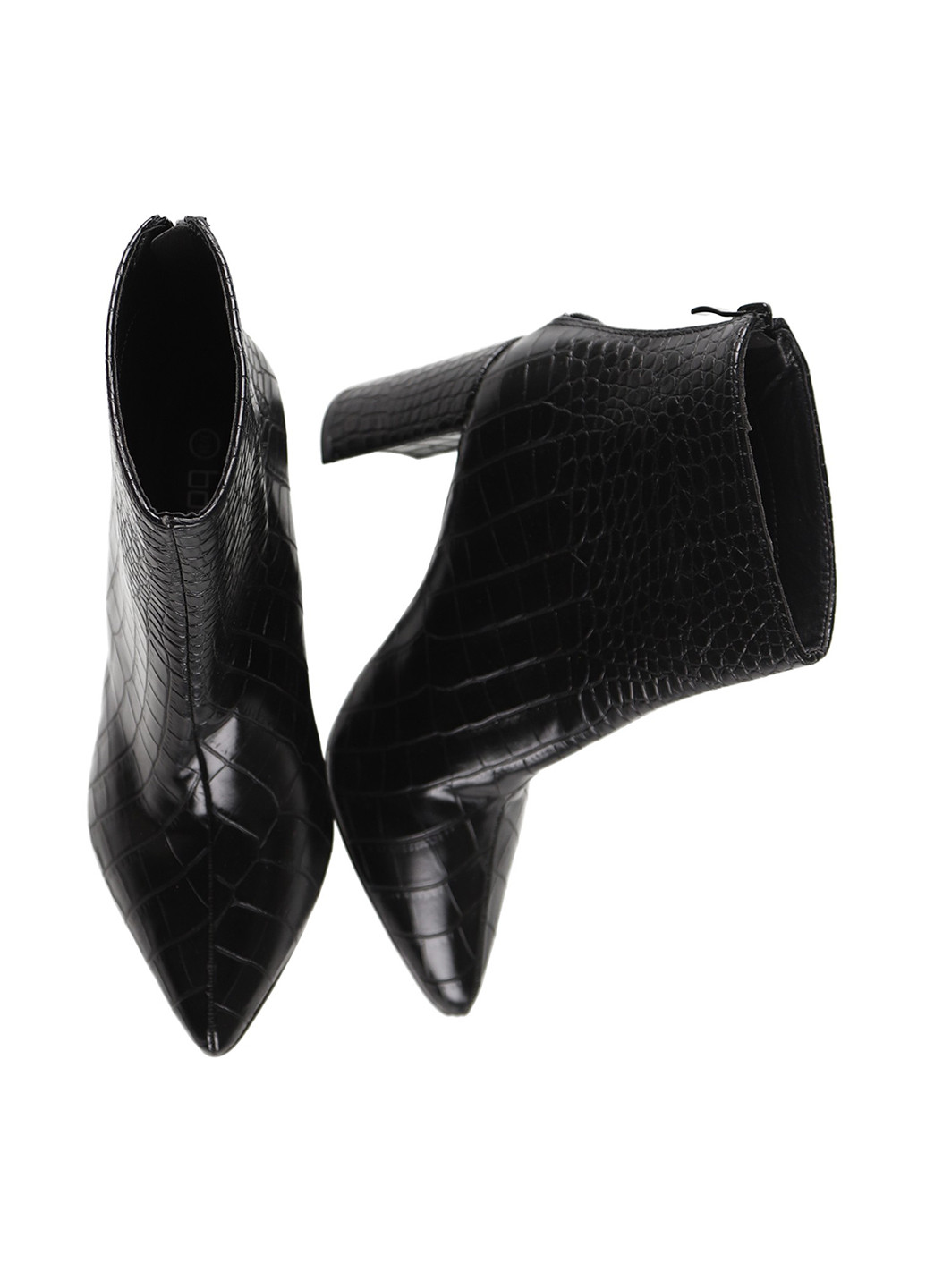 Осенние ботинки Boohoo с тиснением из искусственной кожи