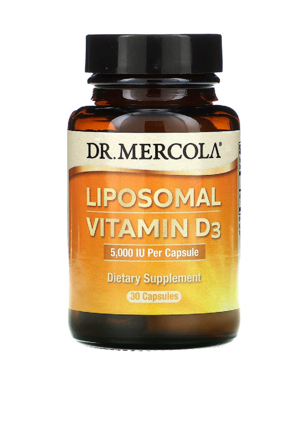 Вітамін D3 5000 МО Liposomal (30 капс.) Dr. Mercola (251206000)