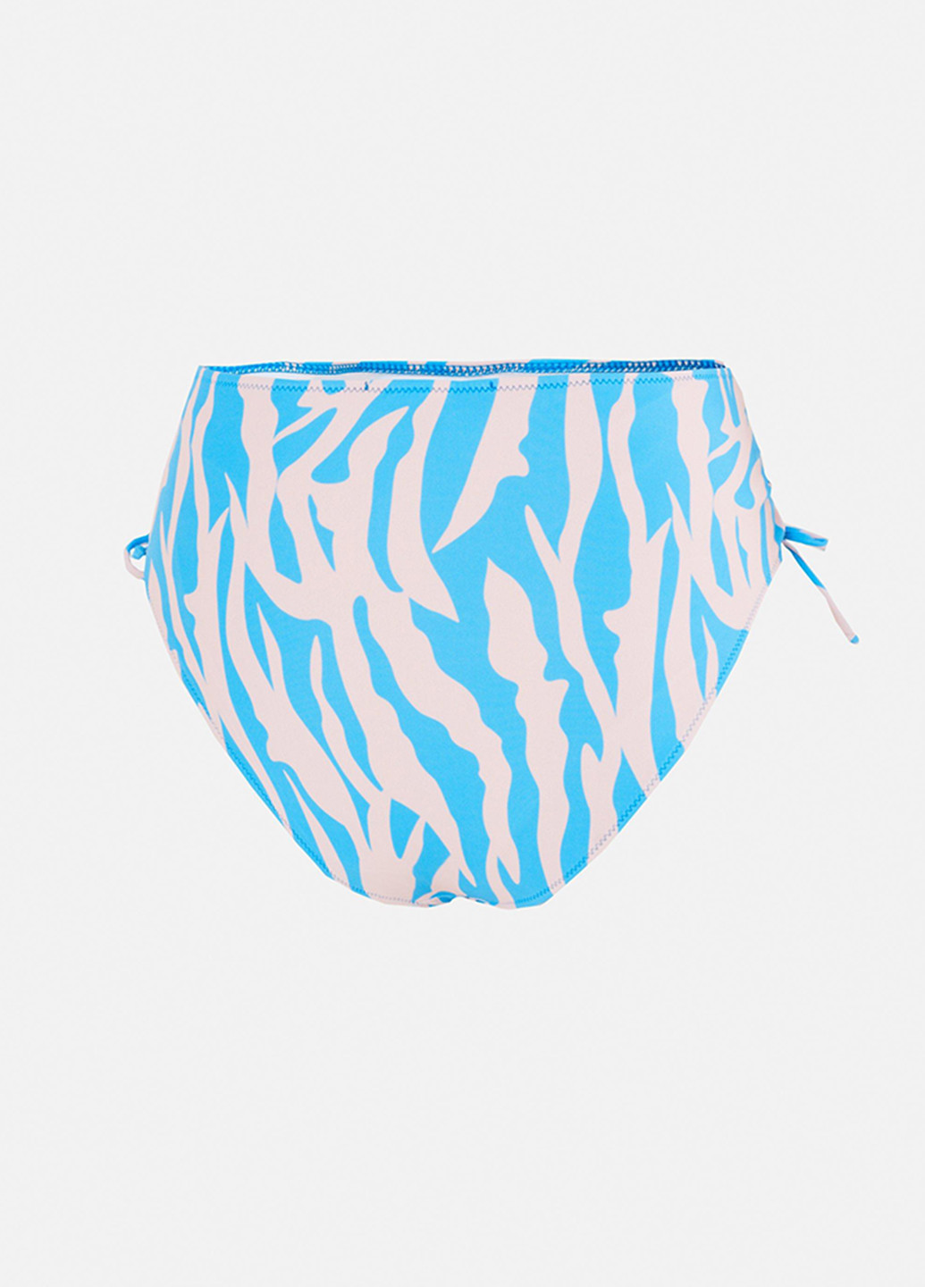 Голубой купальные трусики-плавки с абстрактным узором Missguided