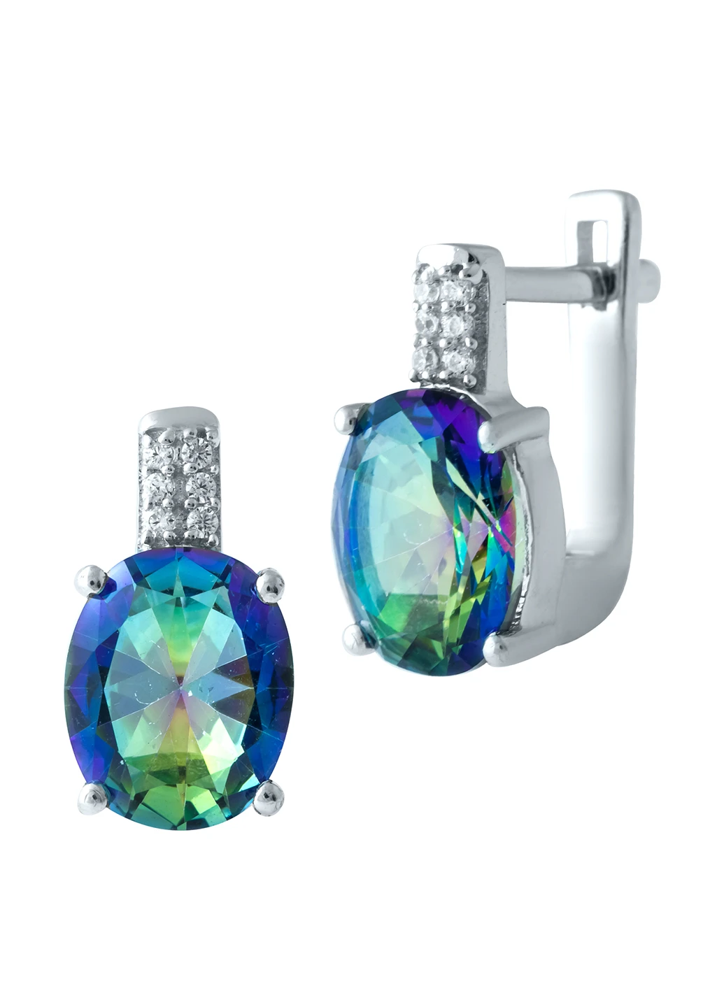 Сережки Silver Flame (164342217)