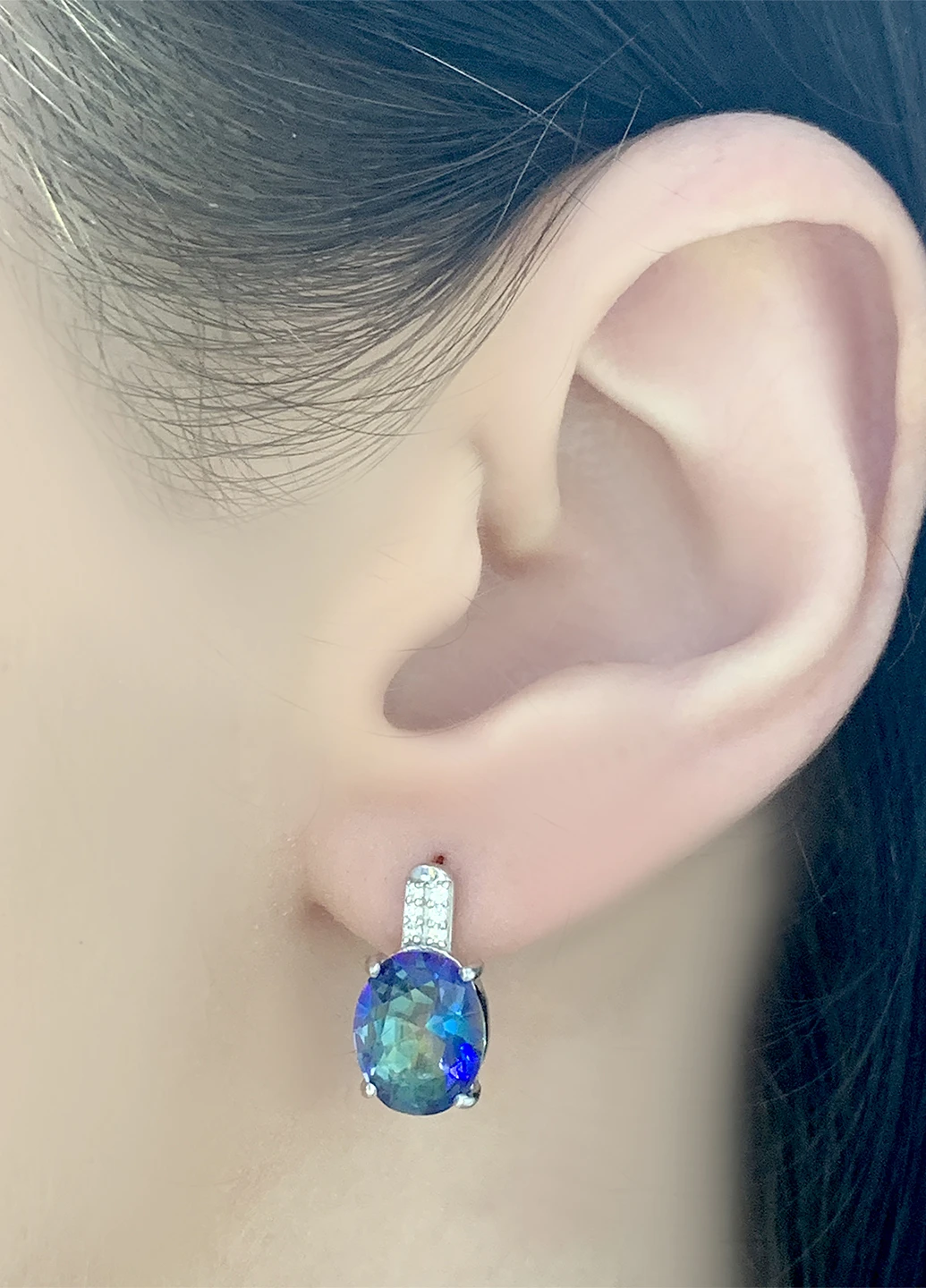 Сережки Silver Flame (164342217)