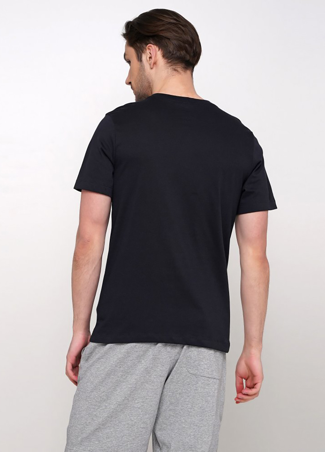 Черная футболка Nike M Nk Dry Tee Dfc Crew Solid