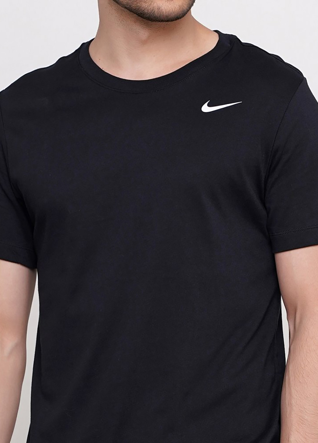 Чорна футболка Nike M Nk Dry Tee Dfc Crew Solid