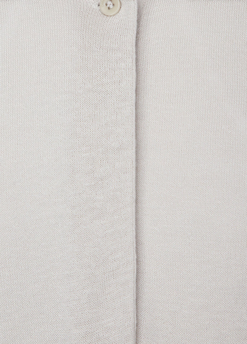 Бежевая женская футболка-поло Calvin Klein однотонная