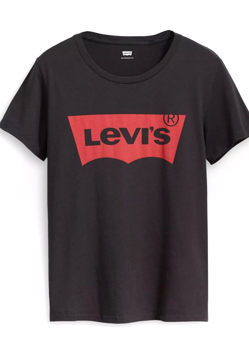 Чорна літня футболка Levi's