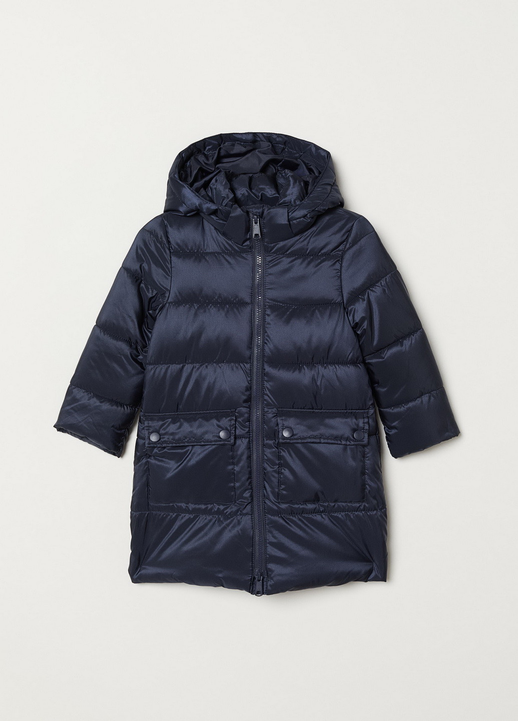 Темно-синя демісезонна куртка H&M