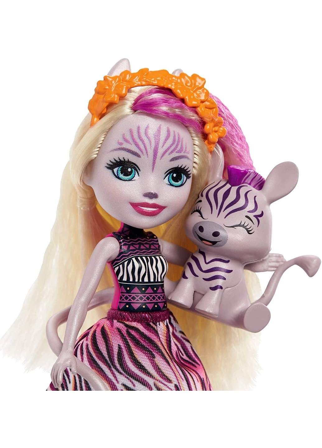 Лялька Enchantimals Zadie Zebra & Ref Зебра Зеді (GTM27) Mattel (255665587)