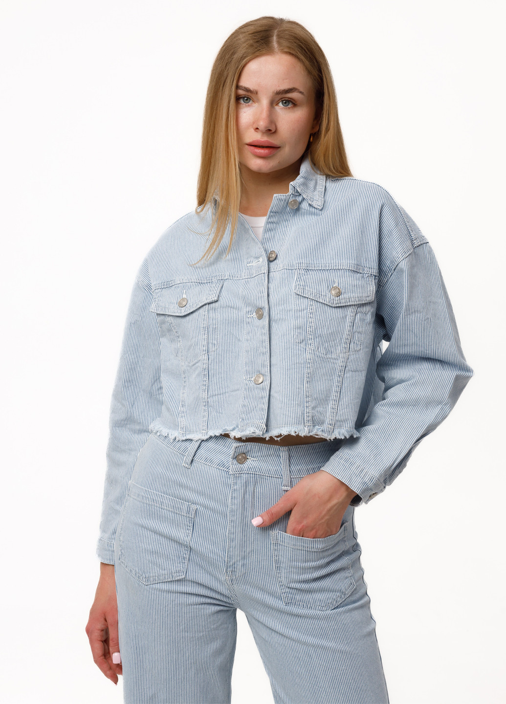 Голубая летняя куртка Icon