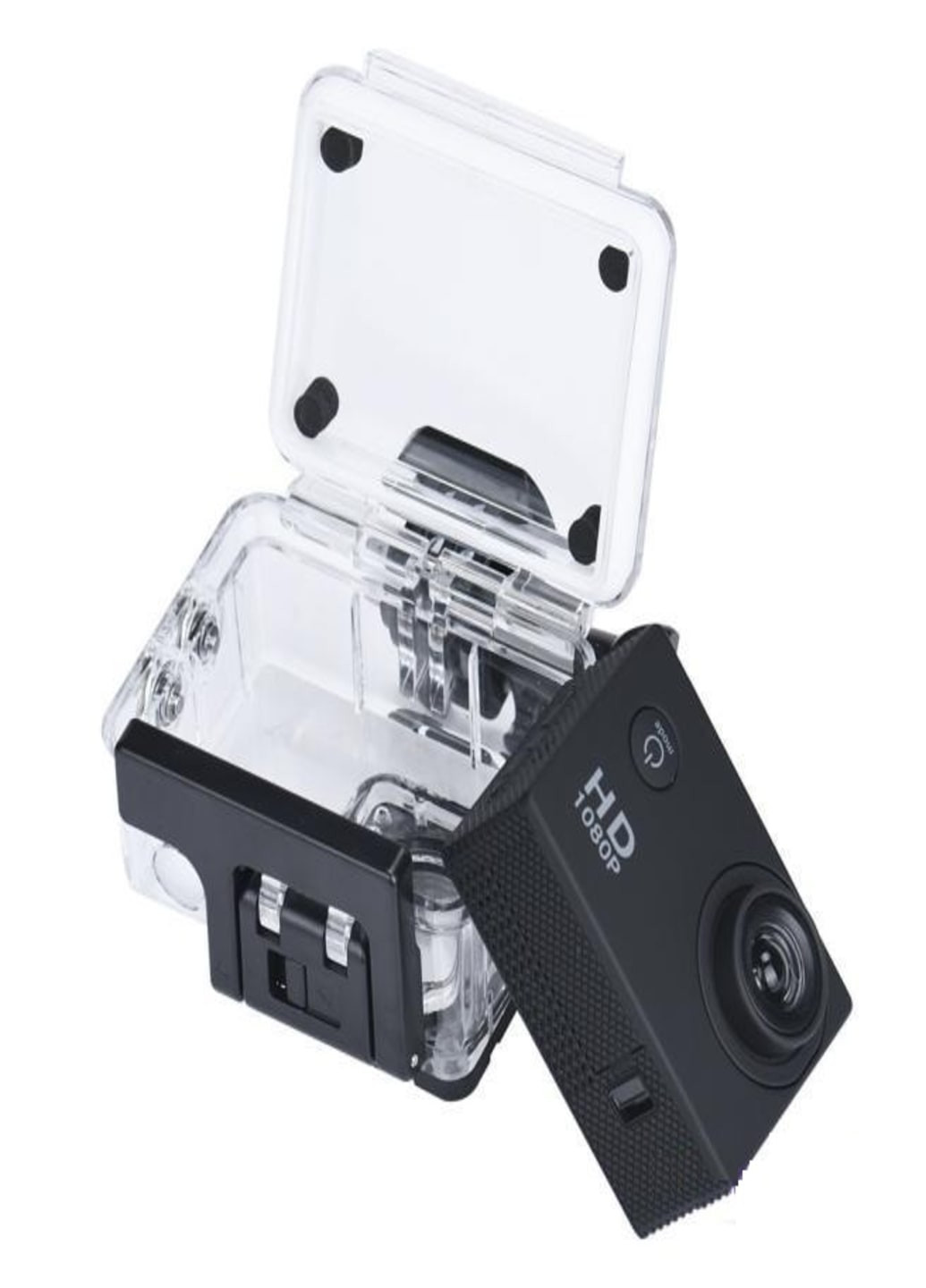 Спортивная экшн камера видеокамера с креплениями SportsFull HD 1080p Чёрная (4562312) Francesco Marconi (214077942)