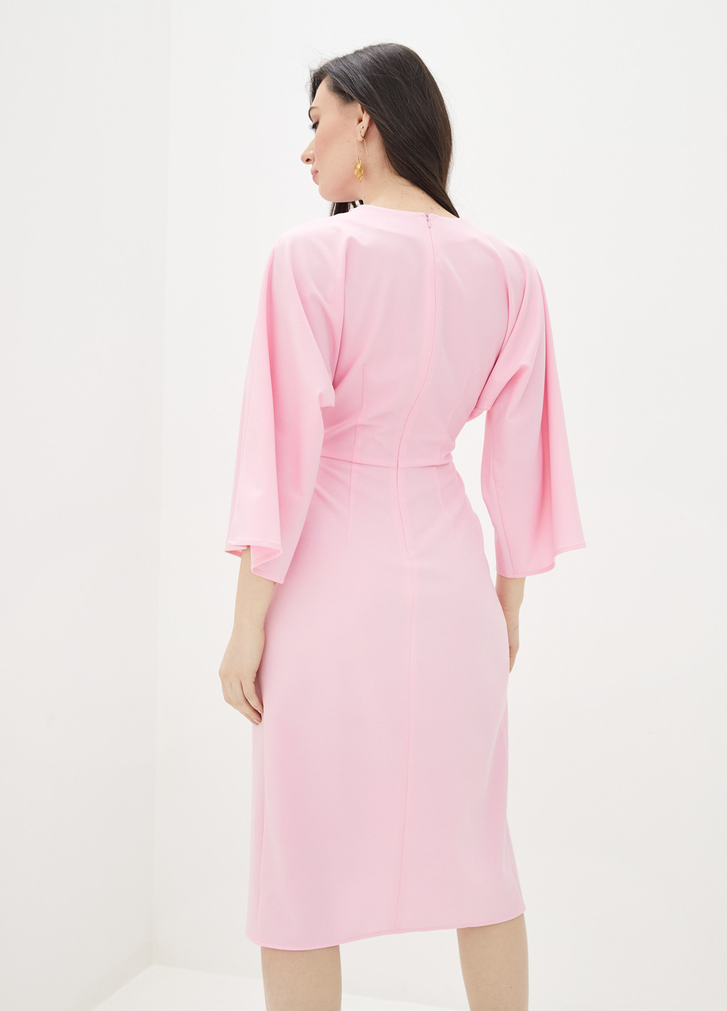 Рожева кежуал сукня NUMERO 28