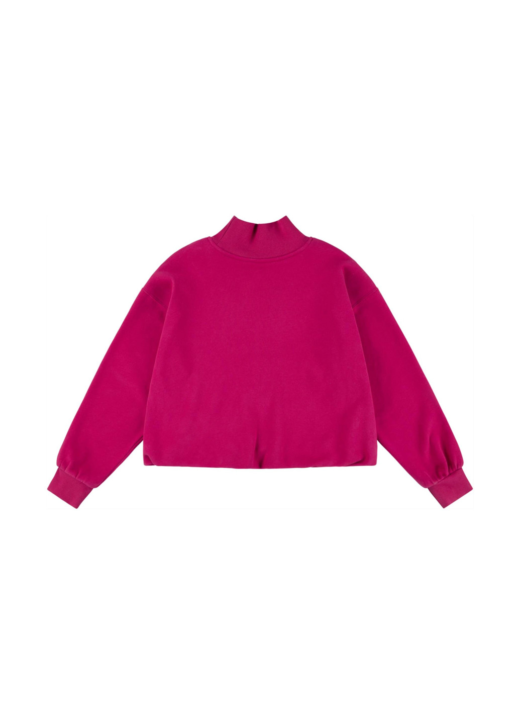 Levi's світшот однотонний рожевий кежуал бавовна