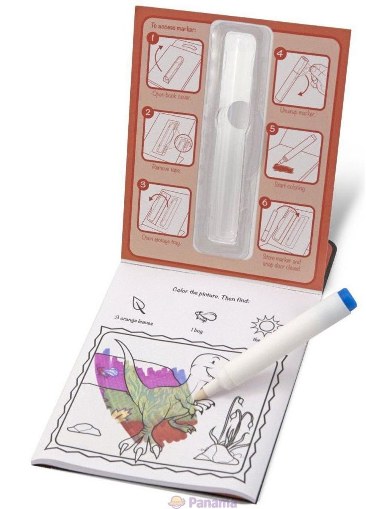 Набір для творчості Melissa & Doug Чарівна розфарбування Динозаври (MD5357) Melissa&Doug (202365285)