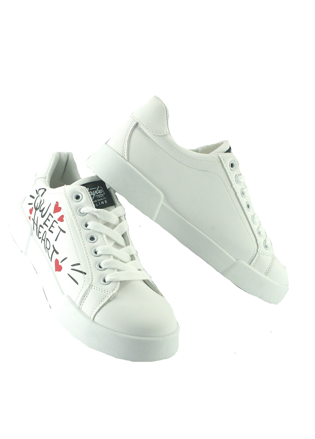 Белые кеды No Brand