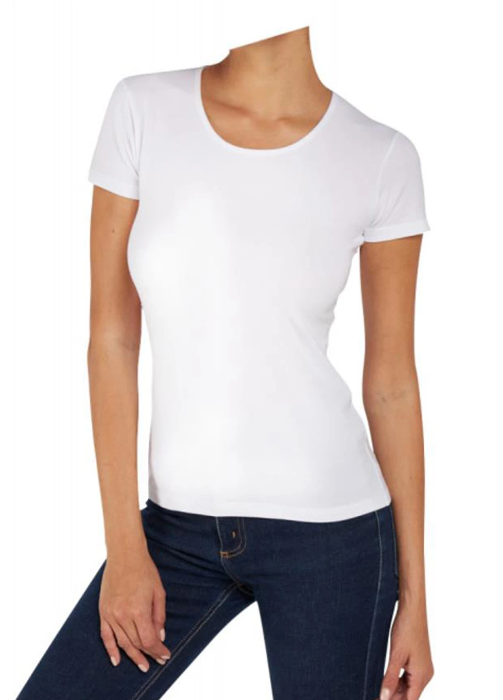Футболка K2501-BIANCO Kappa T-shirt Mezza Manica Girocollo - (342966366)