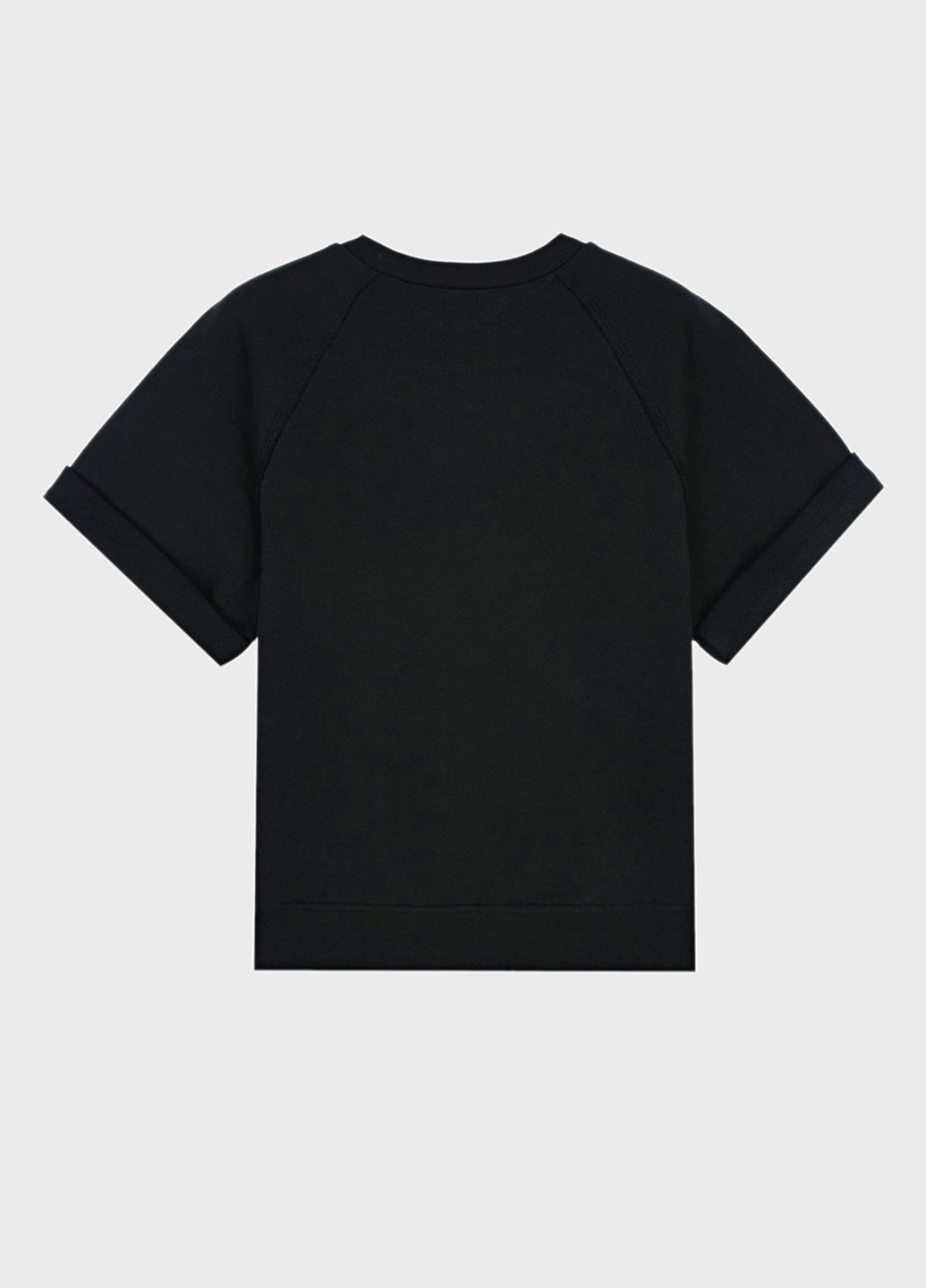Чорна літня футболка N°21