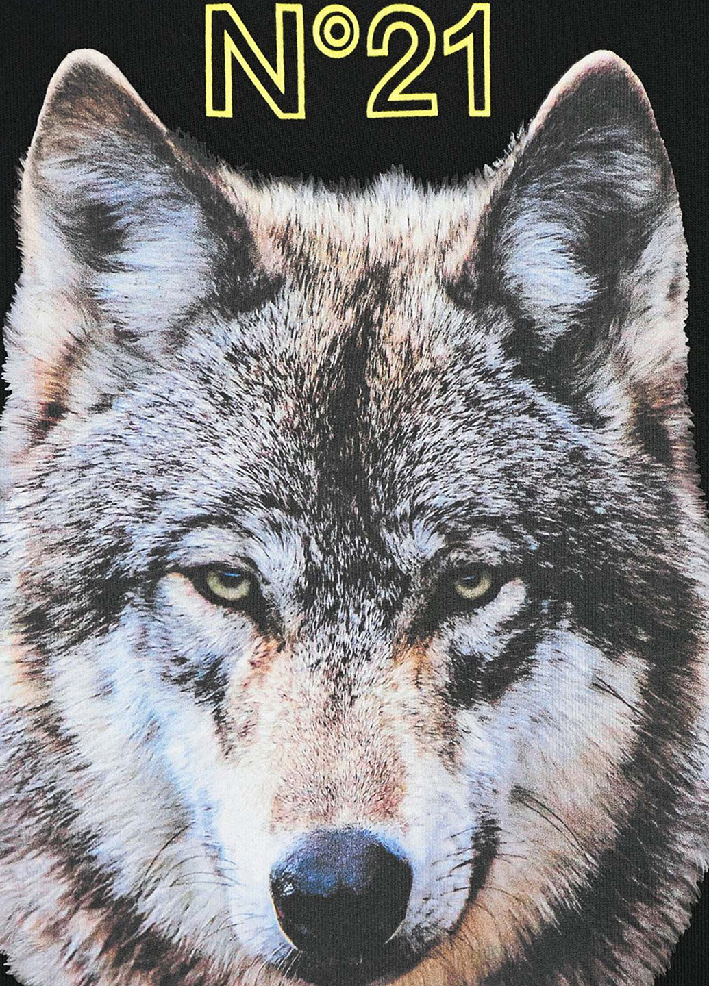 Чорна літня футболка N°21