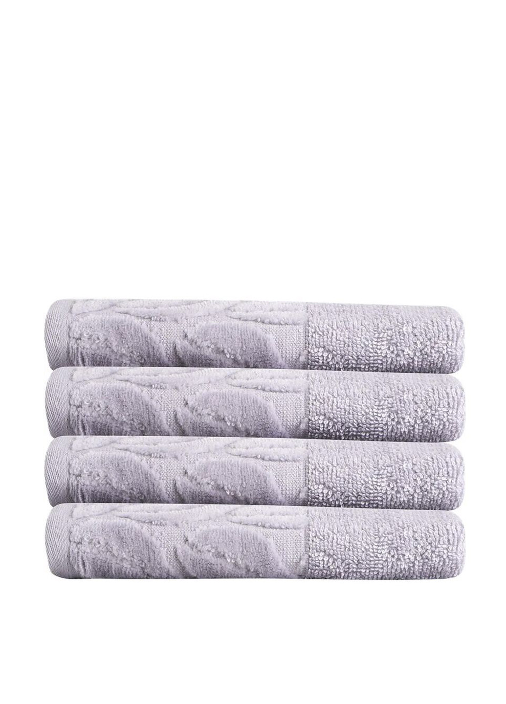 Рушник, 100% бавовна Leaves Gray колір сірий CB-00281550 Soho сірий