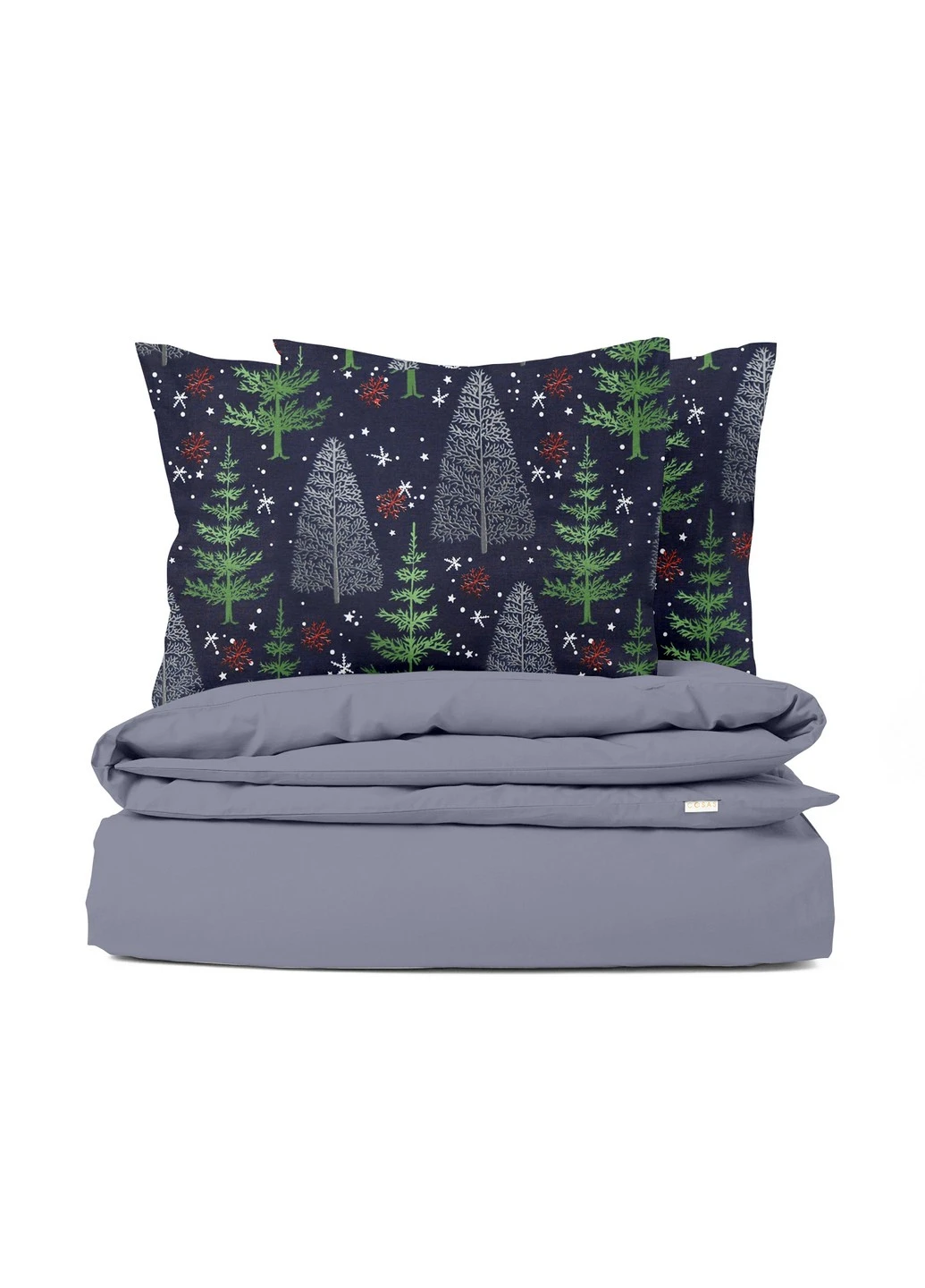 Підлітковий комплект RANFORS STEEL WINTER WOOD NIGHT (підковдра 160х220 см, простирадло 90х200х20 см, наволочка 50х70 см) Cosas (251413651)