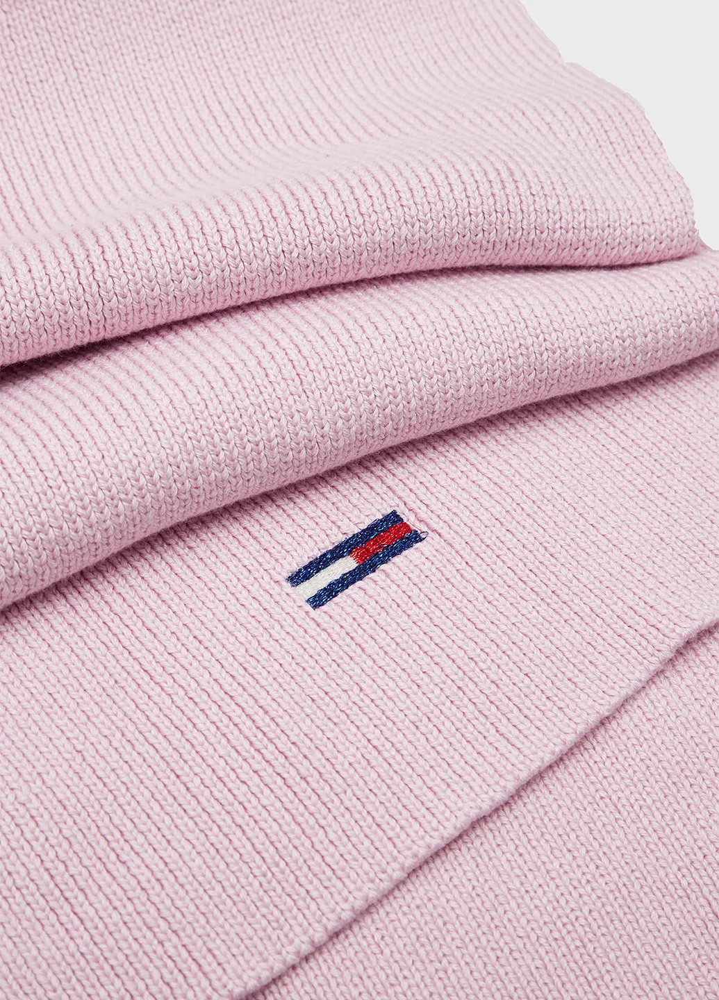 Розовый зимний комплект (шапка, снуд) Tommy Jeans
