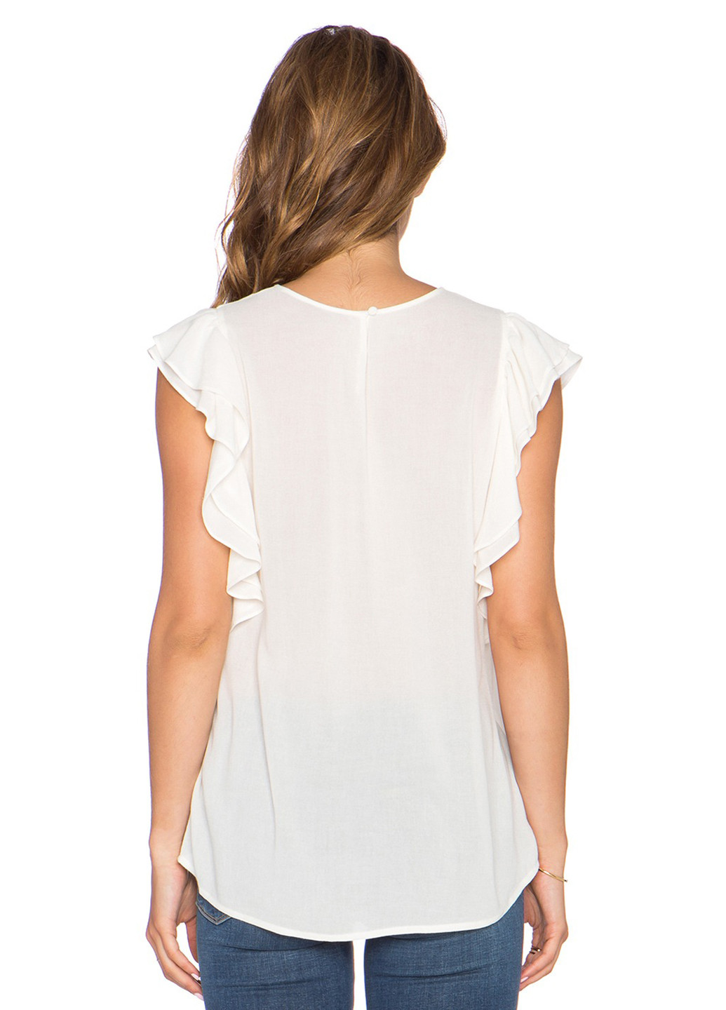 Молочна блуза BCBGMAXAZRIA