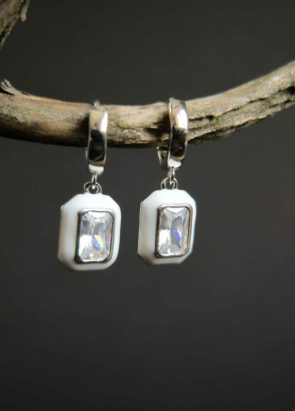 Серьги Silver Flame (350941258)