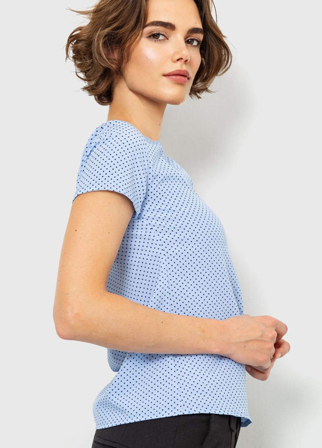Голубая летняя блуза Ager