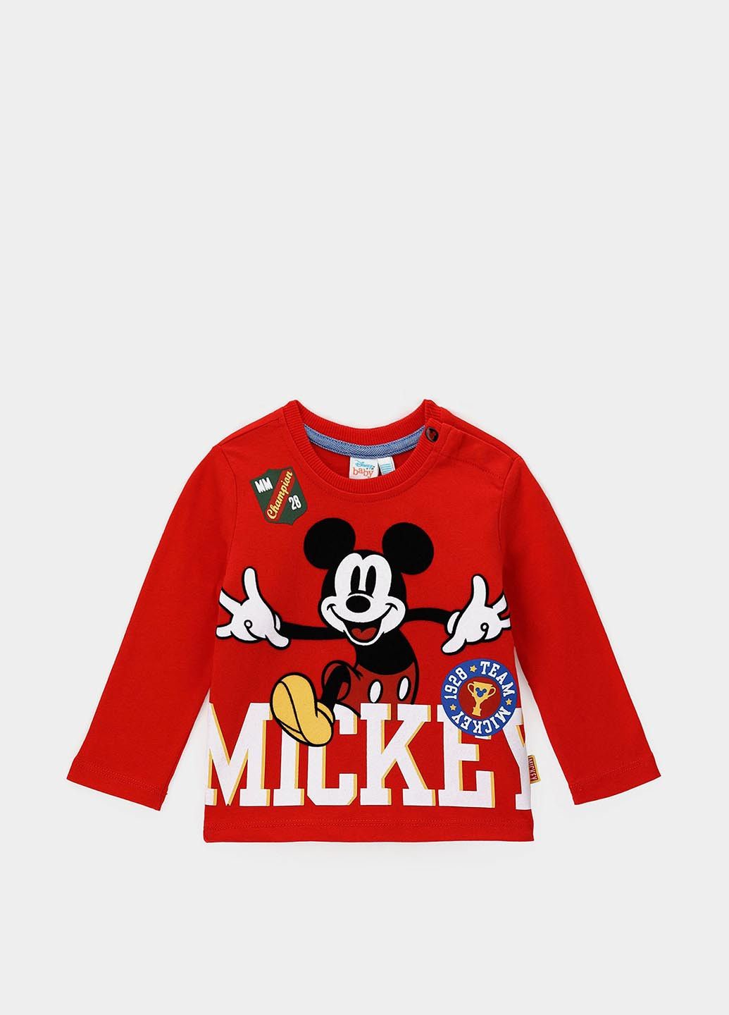 Красный демисезонный кэжуал лонгслив Original Marines персонажи