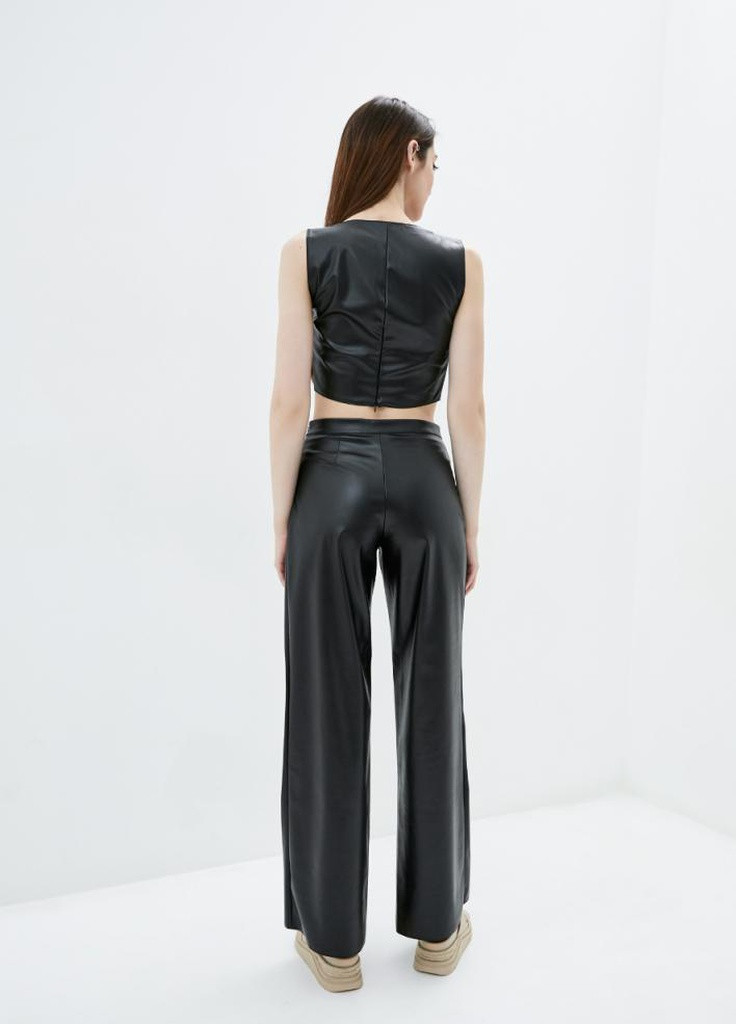 Прямі жіночі брюки з еко шкіри Perion Podium (234540495)
