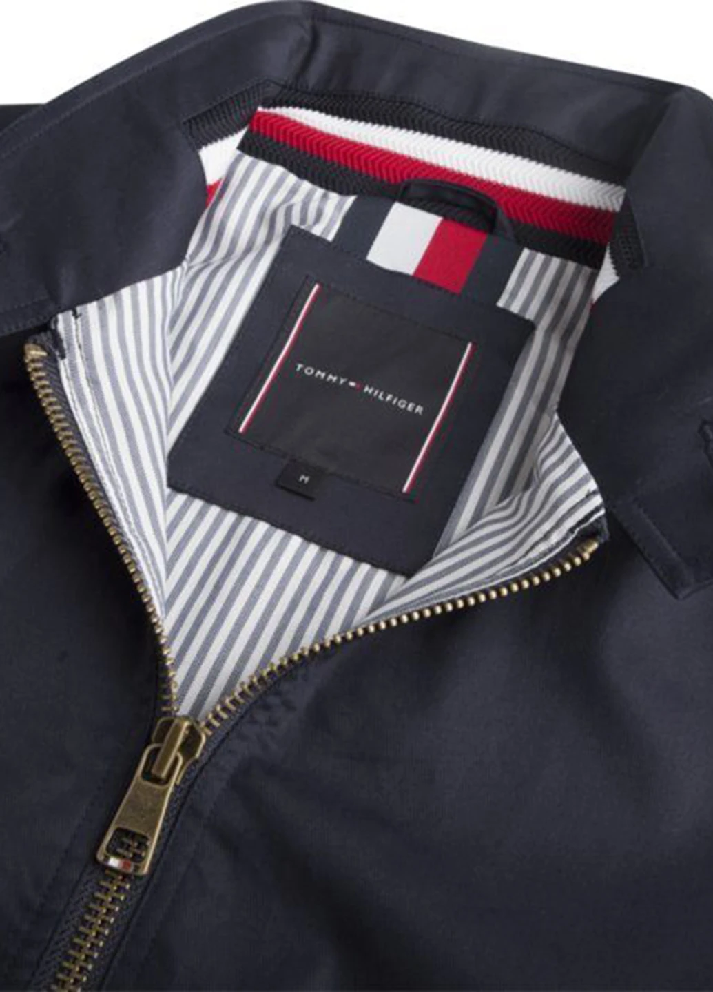 Синяя демисезонная ветровка Tommy Hilfiger