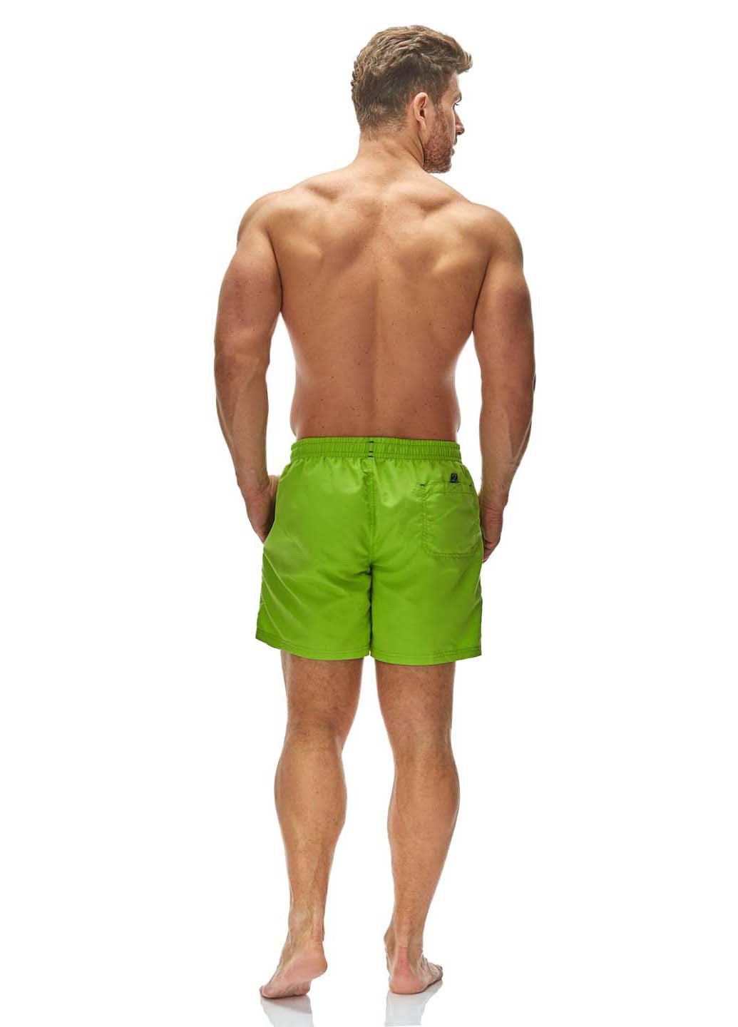 Мужские зеленые пляжные пляжные шорты Zagano