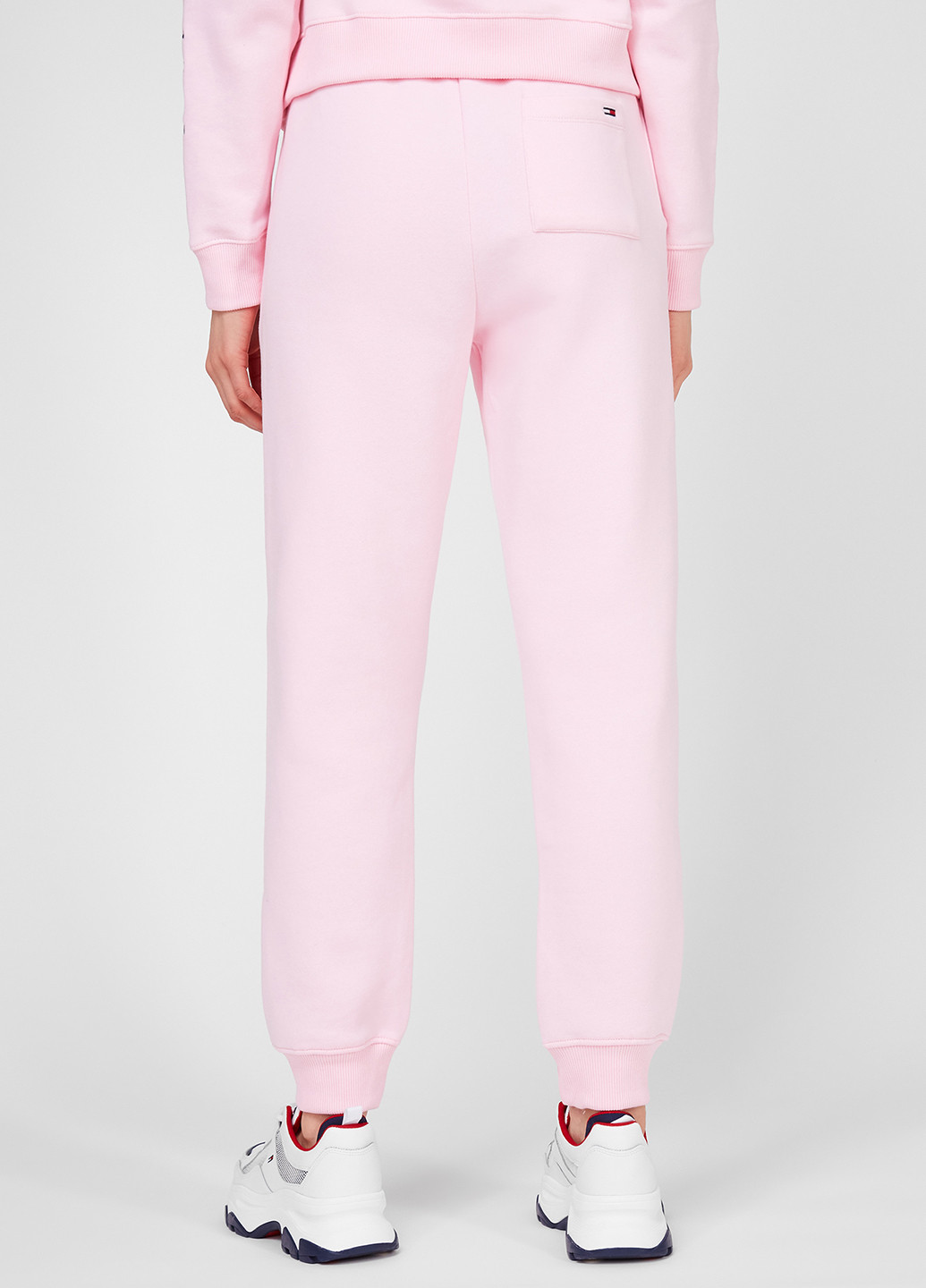 Розовые спортивные демисезонные джоггеры брюки Tommy Hilfiger