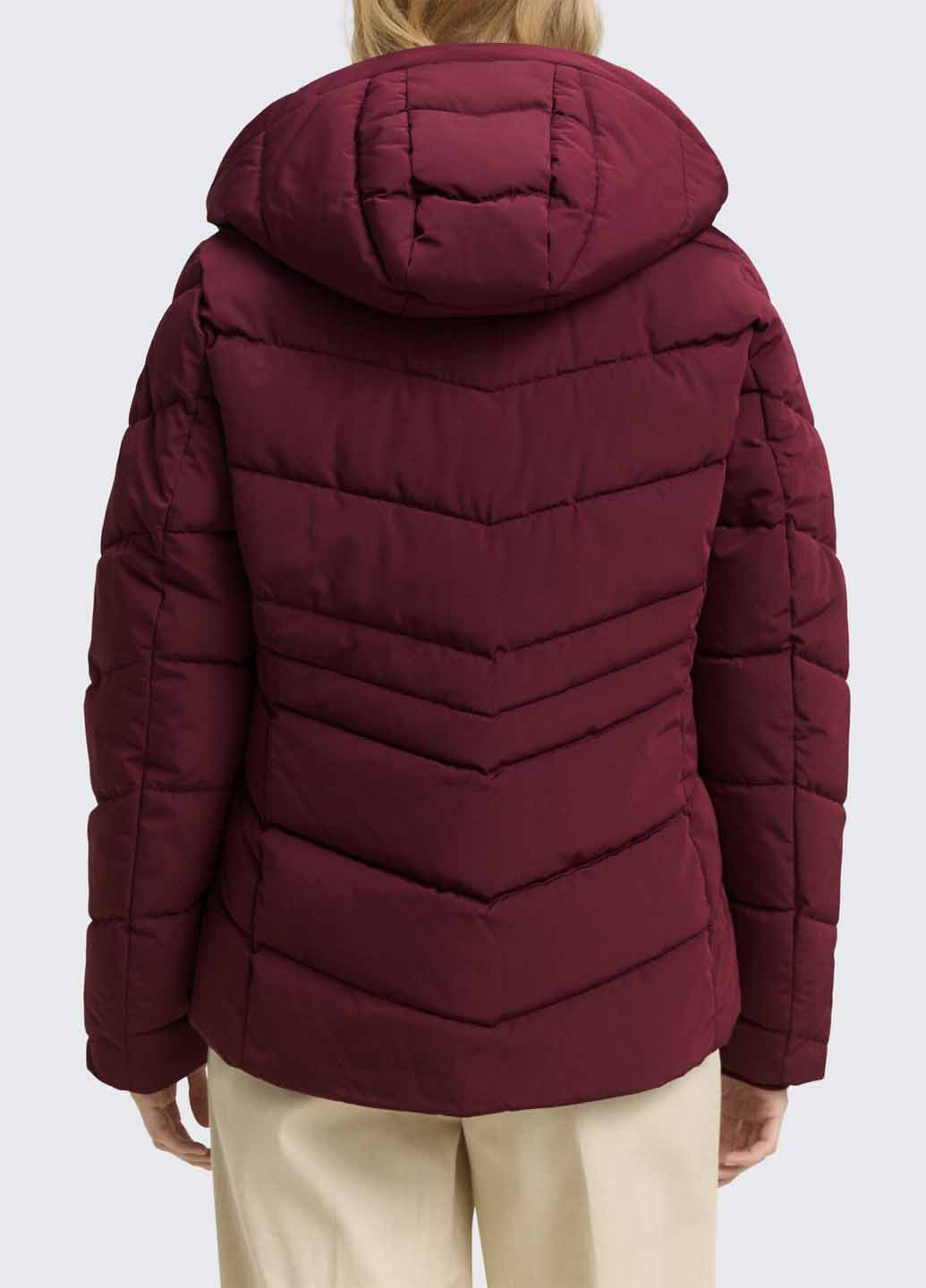 Бордова зимня куртка Tom Tailor