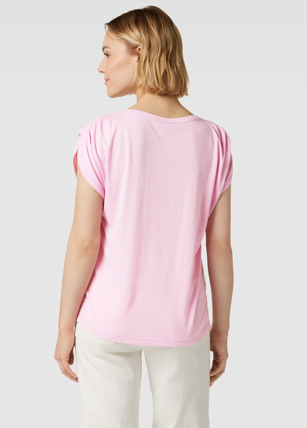 Світло-рожева літня футболка Tom Tailor