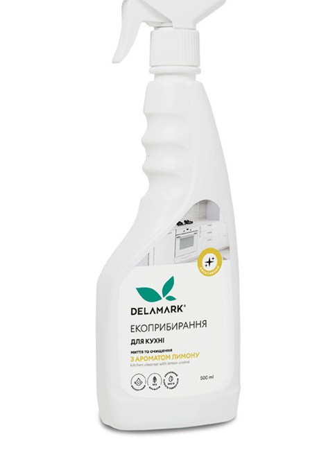 Универсальное средство для мытья кухни с ароматом лимона 500 мл (4820152330673) DeLaMark (255056294)
